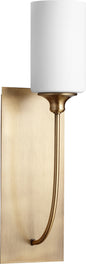 Quorum - 5209-1-80 - One Light Wall Mount - Celeste - Aged Brass