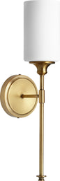 Quorum - 5309-1-80 - One Light Wall Mount - Celeste - Aged Brass