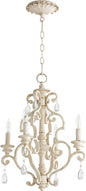 Quorum - 6073-4-70 - Four Light Chandelier - San Miguel - Persian White