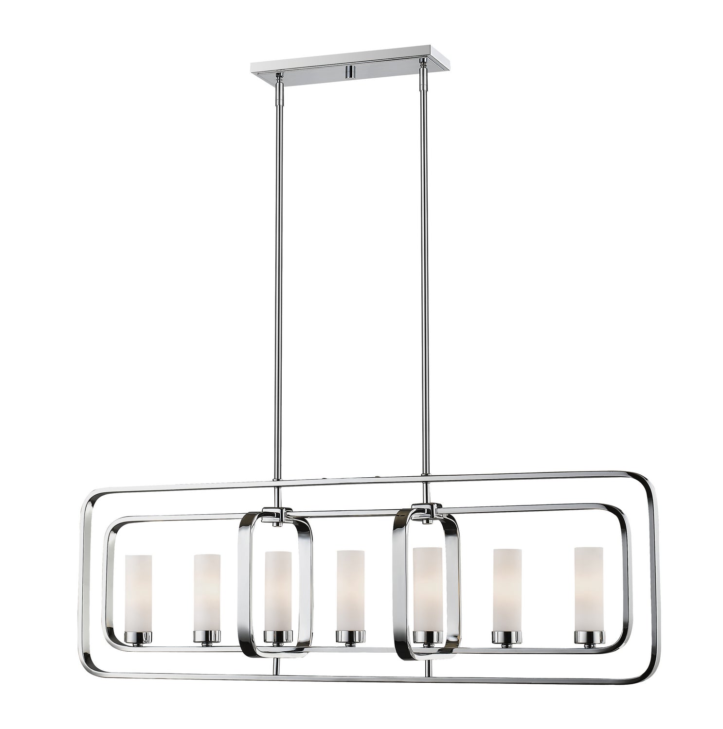 Z-Lite - 6000-7L-CH - Seven Light Linear Chandelier - Aideen - Chrome