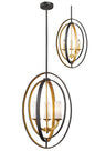 Z-Lite - 6004-3S-BZGD - Three Light Chandelier - Ashling - Bronze Gold