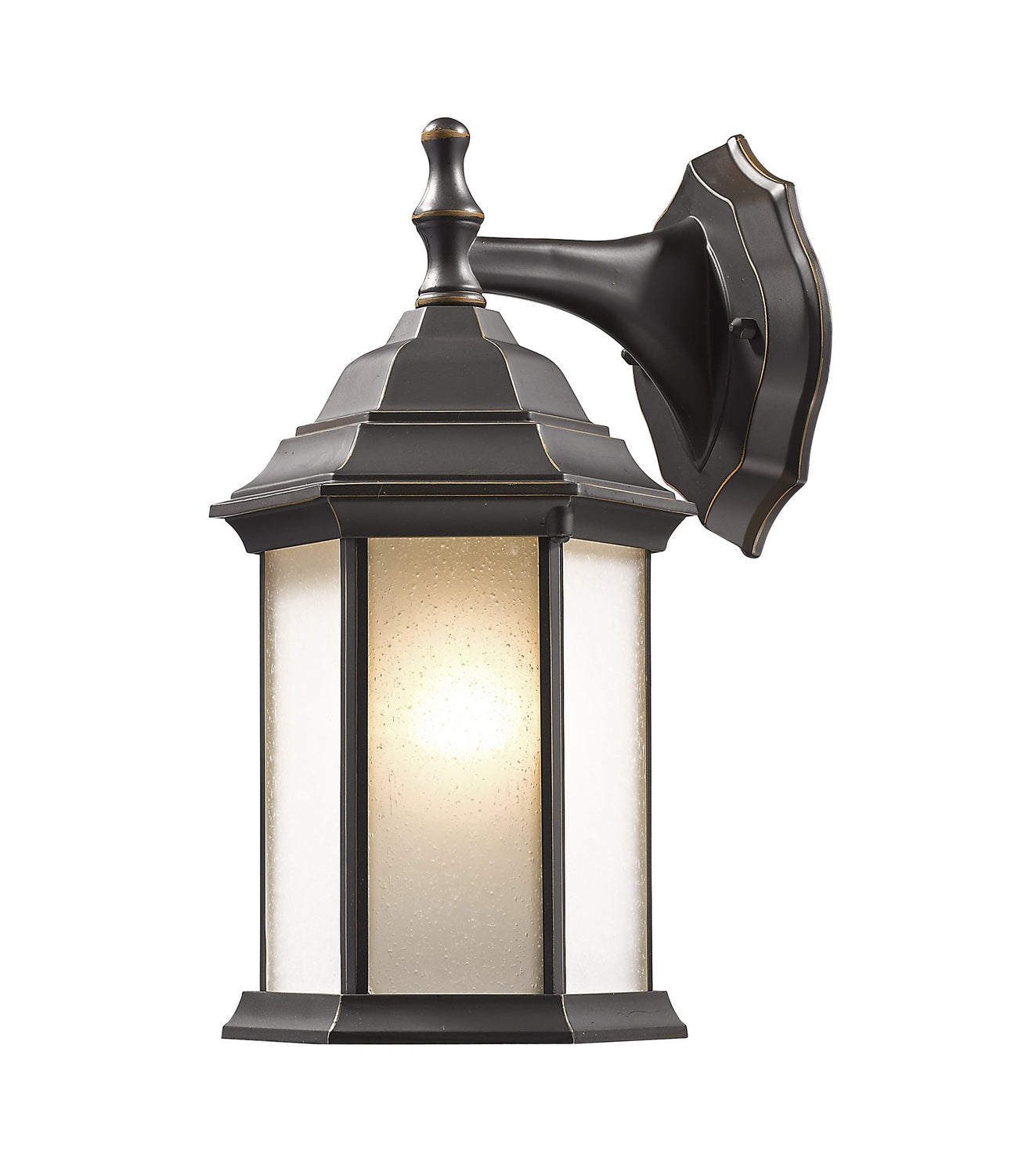 Z-Lite - T21-ORB-F - One Light Outdoor Wall Mount - Waterdown - Oil Rubbed Bronze