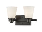 Z-Lite - 7001-2V-BRZ - Two Light Vanity - Kayla - Bronze