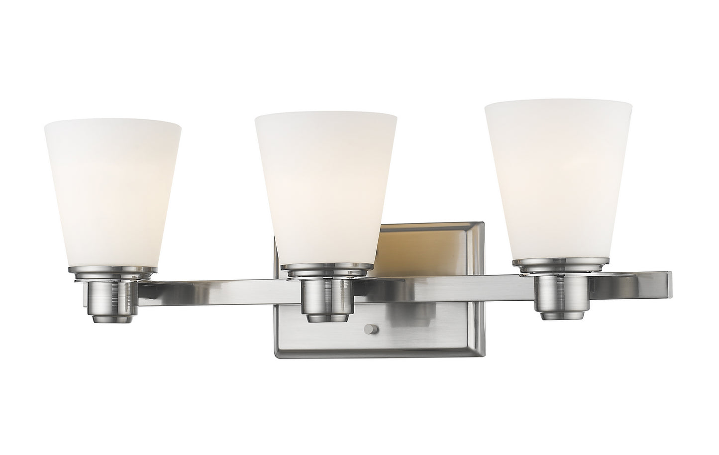 Z-Lite - 7001-3V-BN - Three Light Vanity - Kayla - Brushed Nickel