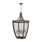 ELK Home - 1140-034 - Four Light Pendant - Renaissance Invention - Aged Wood