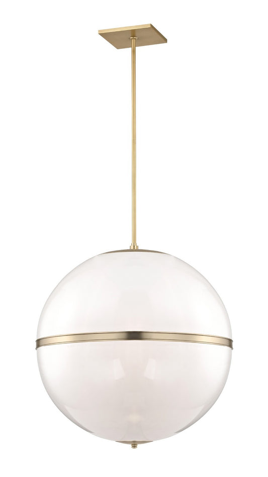 Crystorama - 2030-AG - Four Light Chandelier - Truax - Aged Brass