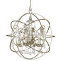 Crystorama - 9026-OS-CL-S - Five Light Chandelier - Solaris - Olde Silver