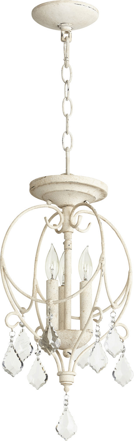 Quorum - 2705-10-70 - Three Light Dual Mount - Ariel - Persian White