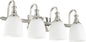 Quorum - 5011-4-62 - Four Light Vanity - Richmond - Polished Nickel