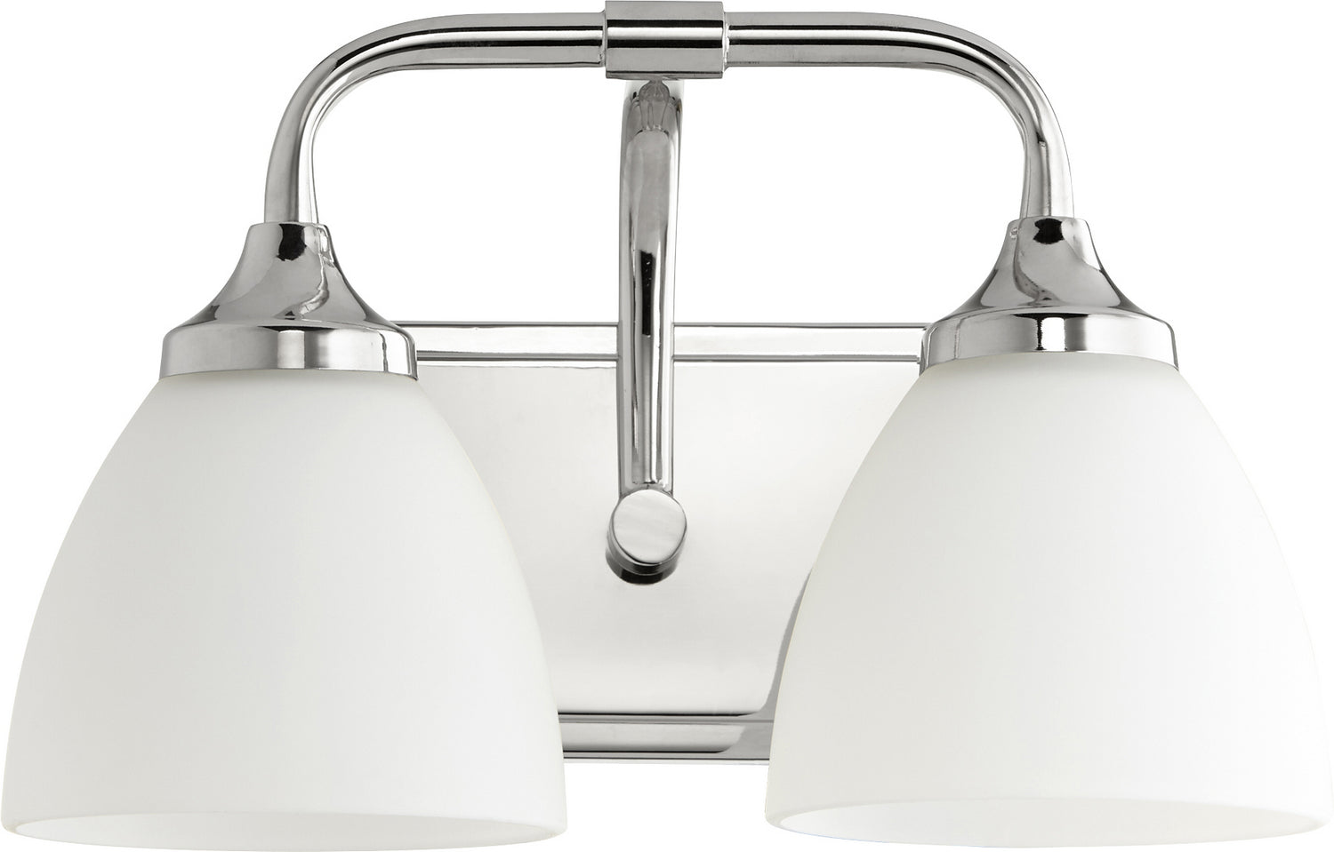 Quorum - 5059-2-62 - Two Light Vanity - Enclave - Polished Nickel