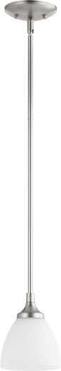 Quorum - 3059-65 - One Light Pendant - Enclave - Satin Nickel