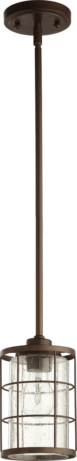 Quorum - 3364-86 - One Light Pendant - Ellis - Oiled Bronze