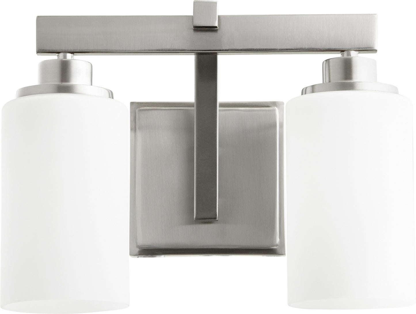 Quorum - 5207-2-65 - Two Light Vanity - Lancaster - Satin Nickel