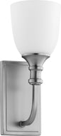 Quorum - 5411-1-65 - One Light Wall Mount - Richmond - Satin Nickel