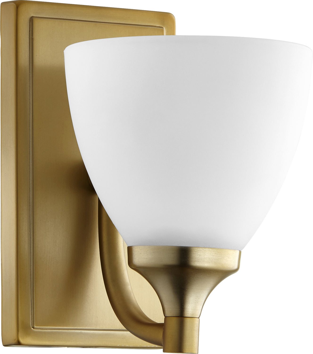 Quorum - 5459-1-80 - One Light Wall Mount - Enclave - Aged Brass