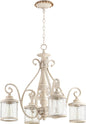 Quorum - 6473-4-70 - Four Light Chandelier - San Miguel - Persian White