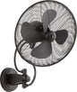 Quorum - 94144-69 - Patio Fan - Piazza - Textured Black