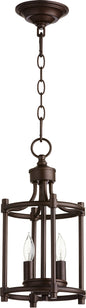 Quorum - 6822-2-86 - Two Light Entry Pendant - Rossington - Oiled Bronze