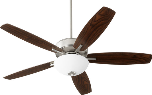 Quorum - 70525-65 - 52"Ceiling Fan - Breeze - Satin Nickel