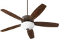 Quorum - 70525-86 - 52"Ceiling Fan - Breeze - Oiled Bronze