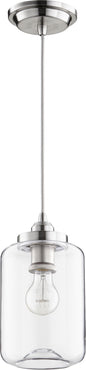 Quorum - 846-65 - One Light Pendant - Clear Filament Pendants - Satin Nickel