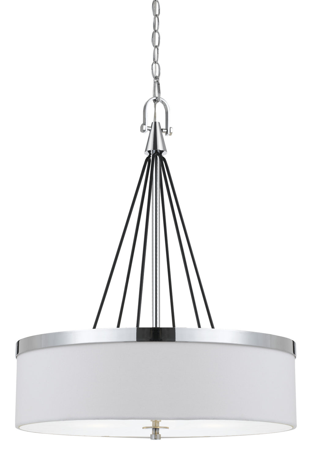 Cal Lighting - FX-3642-3 - Three Light Chandelier - Chrome