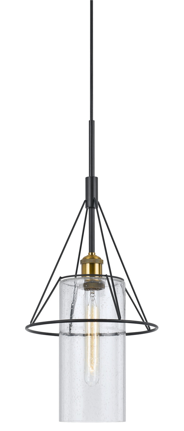 Cal Lighting - FX-3653-1 - One Light Chandelier - Antique Brass/Black