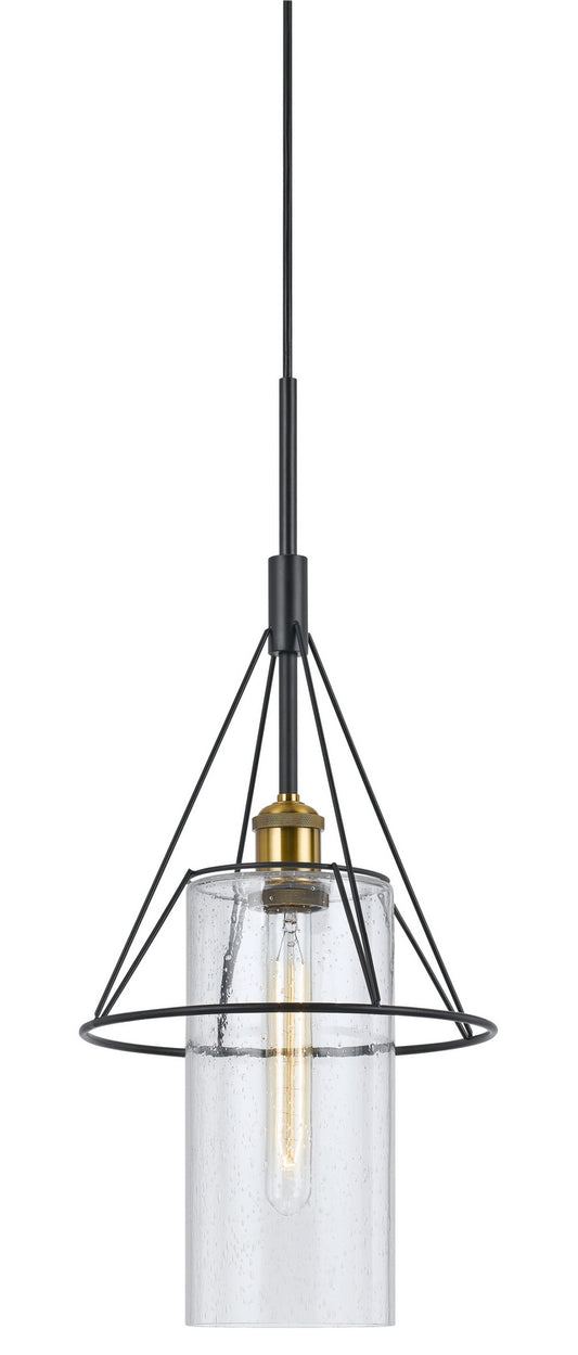 Cal Lighting - FX-3653-1 - One Light Chandelier - Antique Brass/Black