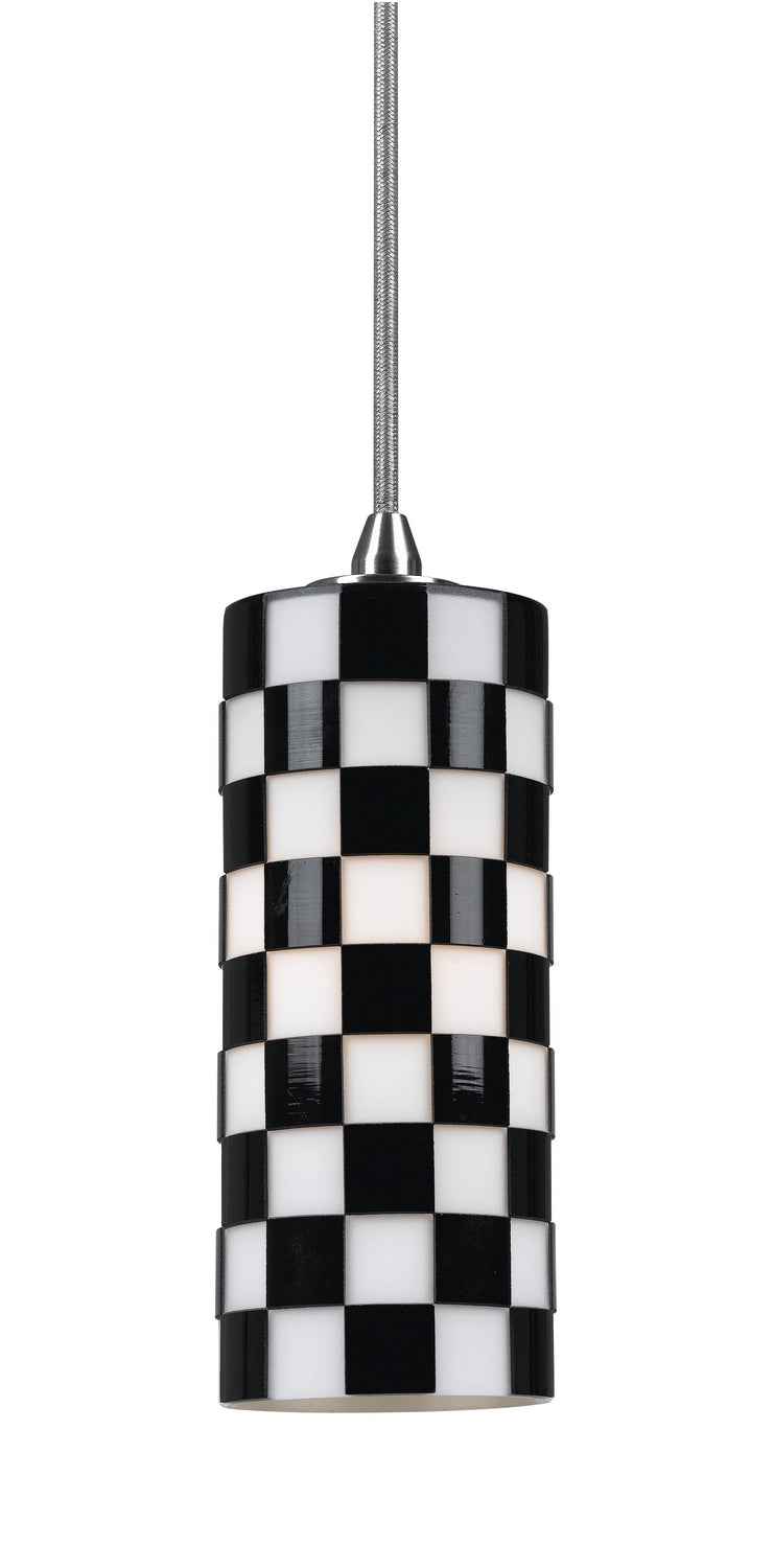 Cal Lighting - UP-1018/6-BS - One Light Pendant - UNI PACK - Brushed Steel