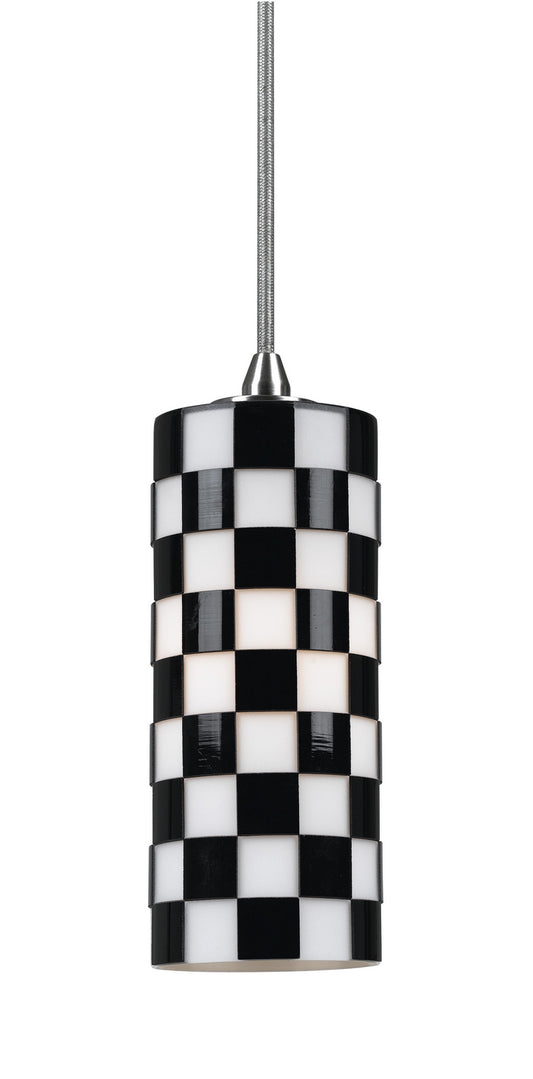 Cal Lighting - UP-1018/6-BS - One Light Pendant - UNI PACK - Brushed Steel