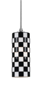 Cal Lighting - UP-1018/6-BS - One Light Pendant - UNI PACK - Brushed Steel