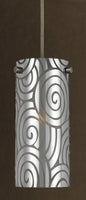 Cal Lighting - UP-1019/6-BS - One Light Pendant - UNI PACK - Brushed Steel
