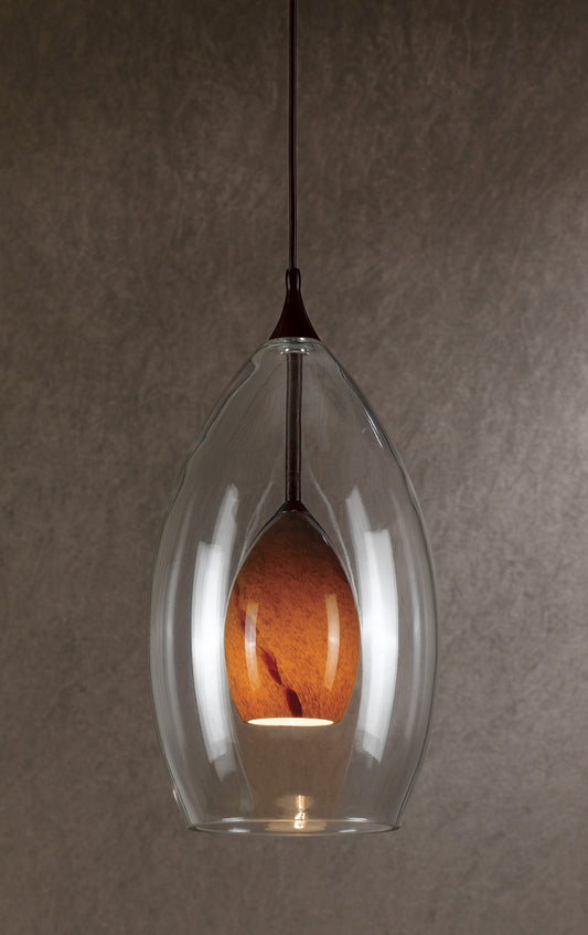 Cal Lighting - UP-1048/6-RU - One Light Pendant - UNI-PACK - Brushed Steel