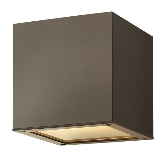 Hinkley - 1769BZ - LED Wall Mount - Kube - Bronze