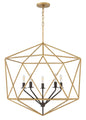 Hinkley - 3025DG - LED Pendant - Astrid - Deluxe Gold