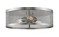 Z-Lite - 331F18-BN - Three Light Flush Mount - Meshsmith - Brushed Nickel