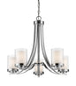 Z-Lite - 426-5-CH - Five Light Chandelier - Willow - Chrome