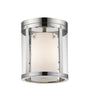 Z-Lite - 426F-CH - Three Light Flush Mount - Willow - Chrome