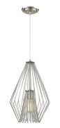 Z-Lite - 442MP12-BN - One Light Pendant - Quintus - Brushed Nickel