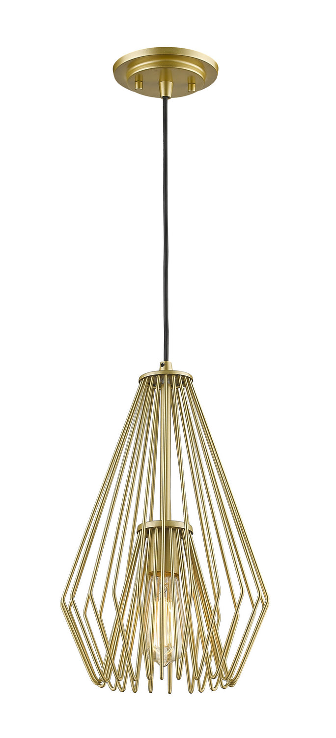 Z-Lite - 442MP-MG - One Light Pendant - Quintus - Metallic Gold