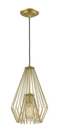 Z-Lite - 442MP-MG - One Light Pendant - Quintus - Metallic Gold