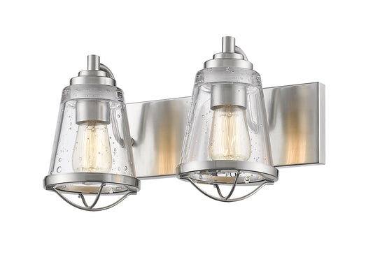 Z-Lite - 444-2V-BN - Two Light Vanity - Mariner - Brushed Nickel