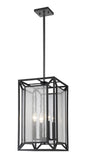Z-Lite - 6005-4BRZ - Four Light Pendant - Braum - Bronze