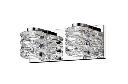 Z-Lite - 907-2V-LED - LED Vanity - Dawson - Chrome