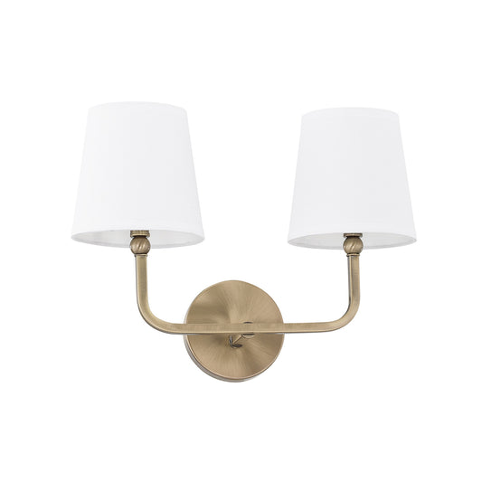 Capital Lighting - 119321AD-674 - Two Light Vanity - Dawson - Aged Brass