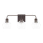 Capital Lighting - 120031BZ-426 - Three Light Vanity - Tanner - Bronze