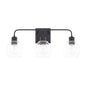 Capital Lighting - 120031MB-426 - Three Light Vanity - Tanner - Matte Black