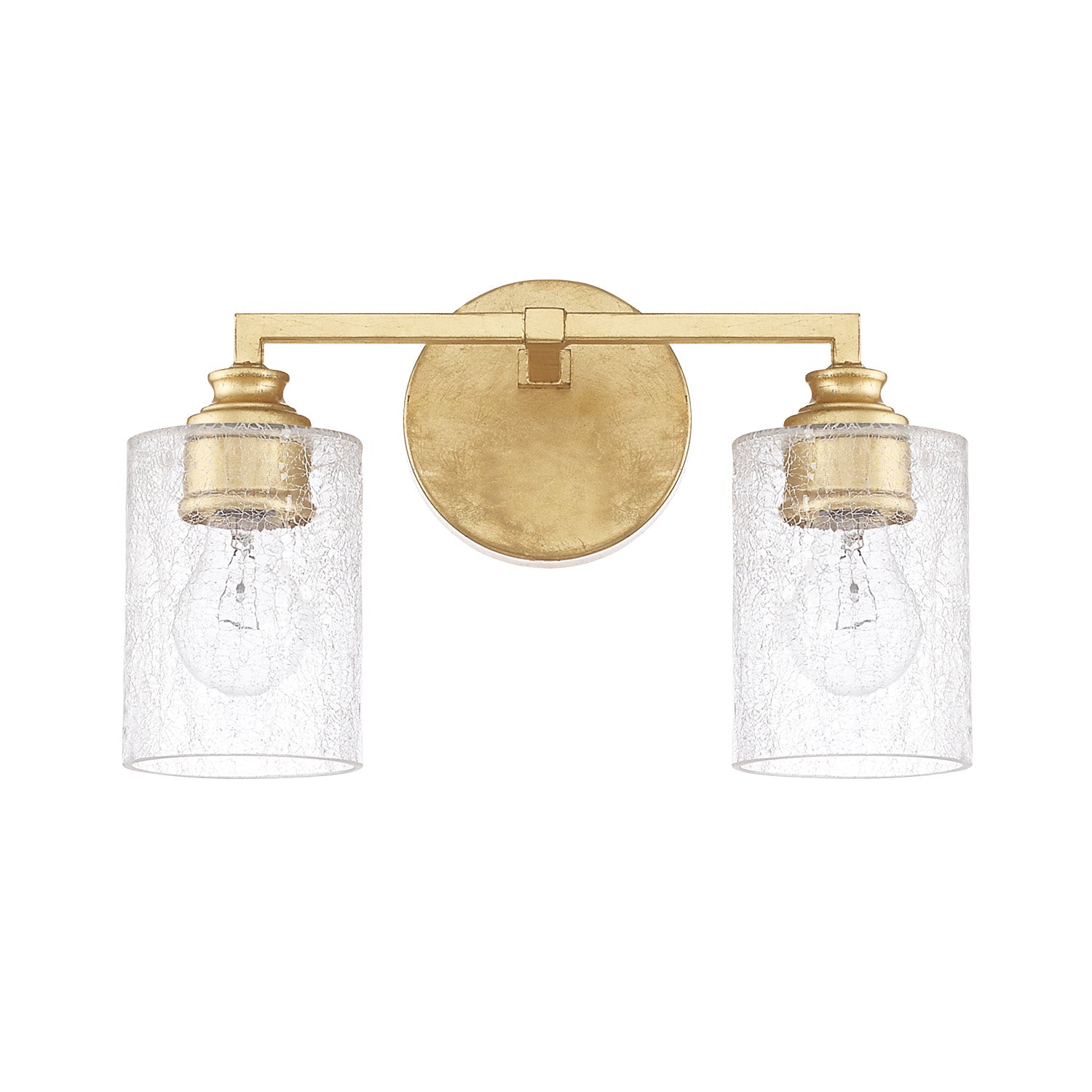 Capital Lighting - 120521CG-422 - Two Light Vanity - Milan - Capital Gold