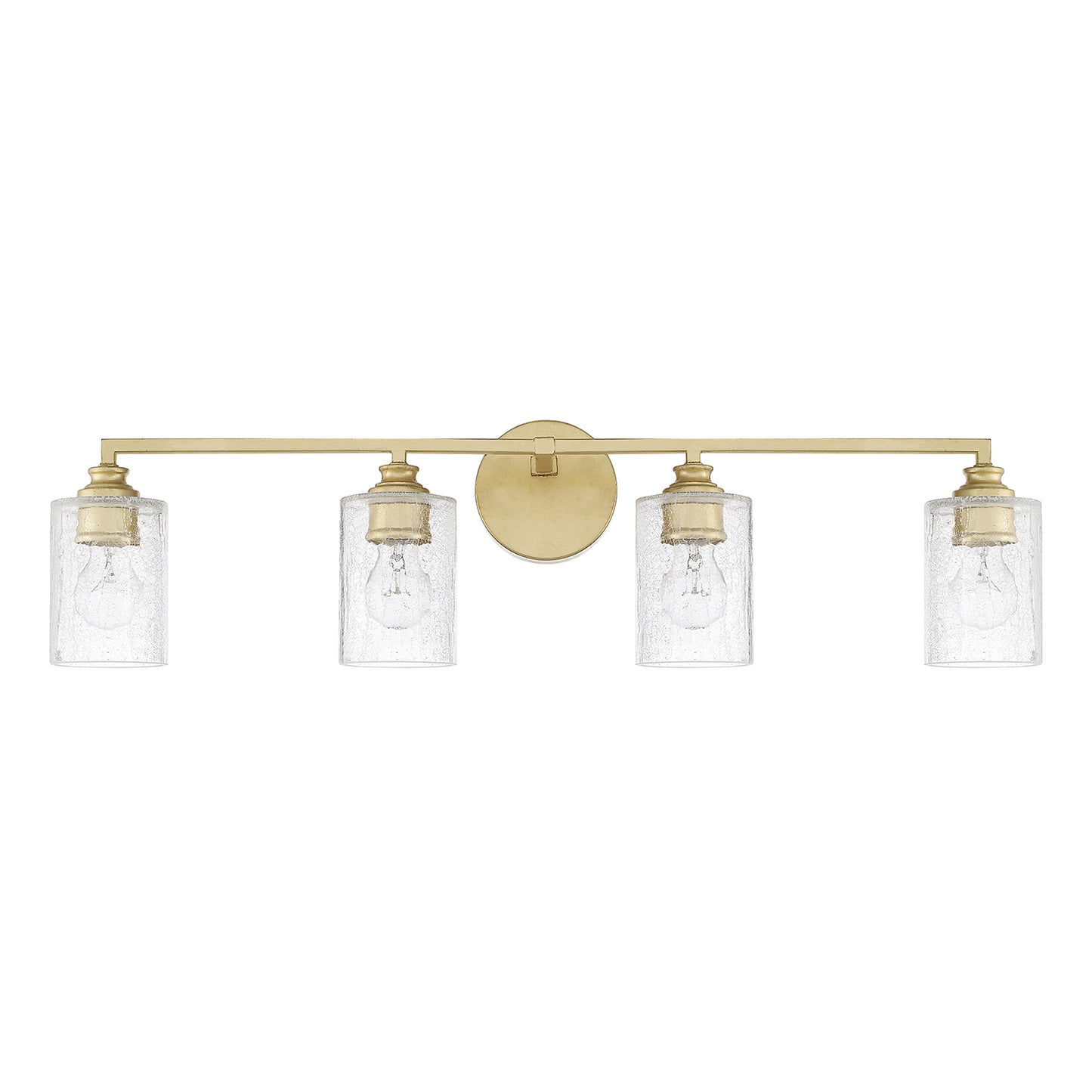 Capital Lighting - 120541CG-422 - Four Light Vanity - Milan - Capital Gold