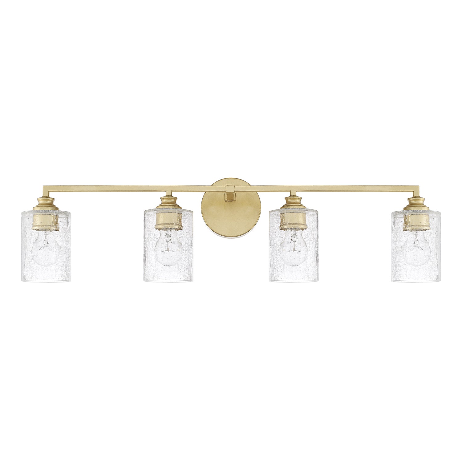 Capital Lighting - 120541CG-422 - Four Light Vanity - Milan - Capital Gold